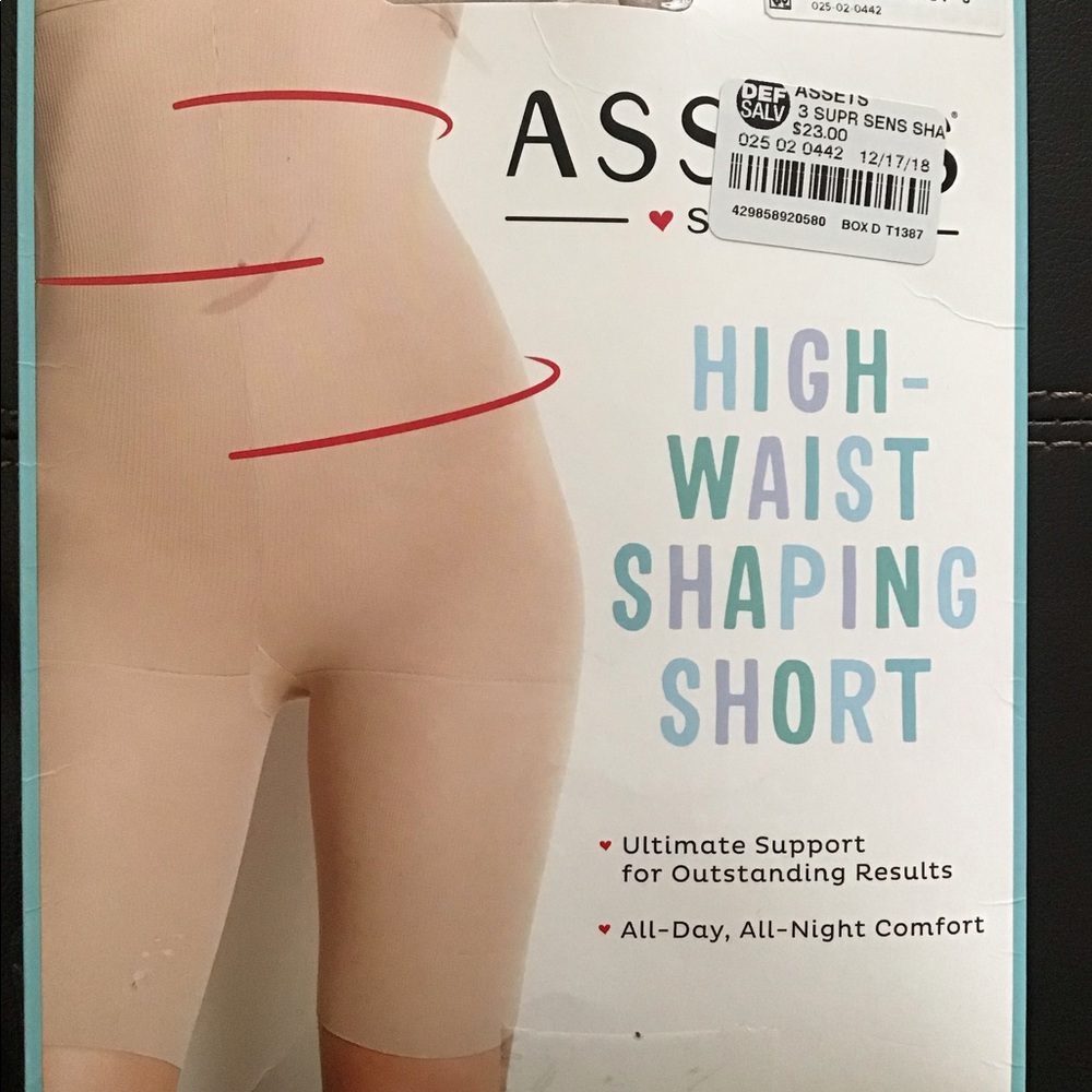 High waist Shaping Short